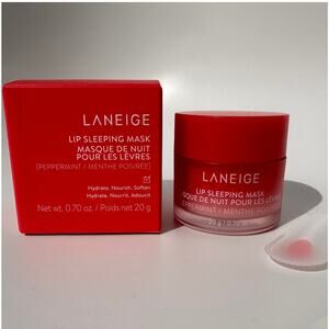 Laneige Lip Sleeping Mask Peppermint Balm Moisturizer Full Size 20g / 0.70 oz